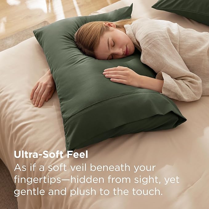 Soft Brushed Microfiber Pillow Case 20x26 | Wrinkle Fade Resistant