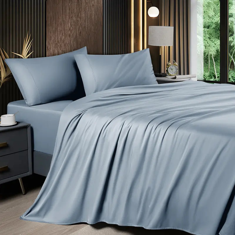❄️Cooling Bamboo Sheets  | Hotel Luxury 16" Deep Pocket | Silky Soft Wrinkle Resistant