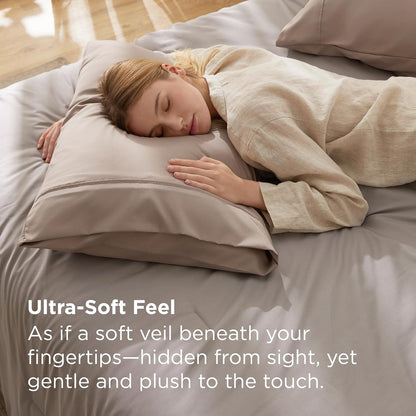 Soft Brushed Microfiber Pillow Case 20x26 | Wrinkle Fade Resistant
