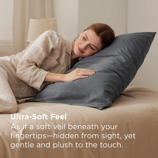 Soft Brushed Microfiber Pillow Case 20x26 | Wrinkle Fade Resistant