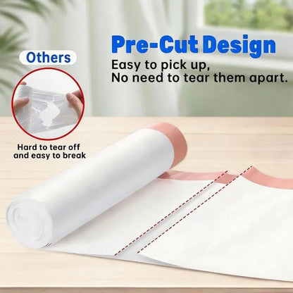 4-13 Gallon Drawstring Trash Bags 100 Count Heavy Duty